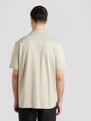 BOSS Poloshirt Pe_Interlock mit Polokragen beige