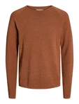 JACK & JONES Pullover 'JJEHill' cognac JACK & JONES Pullover 'JJEHill' cognac