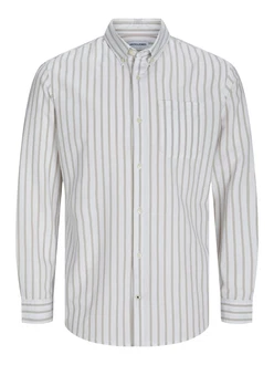 Jack & Jones Langarmhemd OXFORD SHIRT Hellgrau/Grau/Hellgrau/Grau/Hellgrau/Grau/Hellgrau/Grau/Hellgrau/Grau/Hellgrau/Grau/Hellgrau/Grau/Hellgrau/Grau/Hellgrau/Grau/Hellgrau/Grau/Hellgrau/Grau/Hellgrau/Grau/Hellgrau/Grau/Hellgrau/Grau