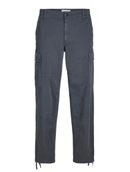 Jack & Jones 5-Pocket Hose Cargohose JJKarl Harlow (1-tlg) dunkelblau