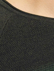 JACK & JONES Pullover 'JJEHill' grn/tanne/dunkelgrn/grnmeliert