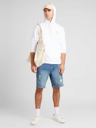 HUGO Sweatshirt Dimoni orange/wei