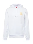 HUGO Sweatshirt Dimoni orange/wei