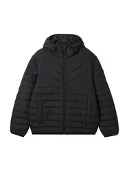 TOM TAILOR DENIM Jacke schwarz
