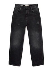 Pull&Bear Jeans Schwarz/Grau/Dunkelgrau