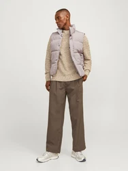 JACK & JONES Weste JJEBradley wollweiß