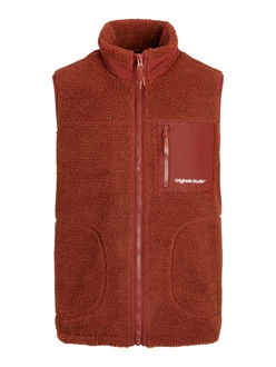Jack & Jones Weste JORVESTERBRO rostbraun