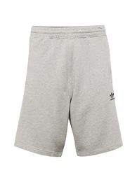 Shorts 'Essentials' hellgrau / schwarz