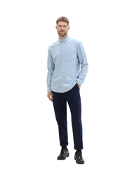 TOM TAILOR Hemd taubenblau