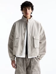 Pull&Bear Jacke hellgrau