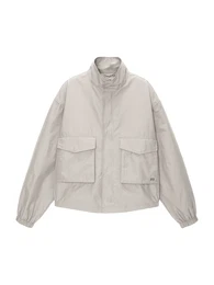 Jacke hellgrau