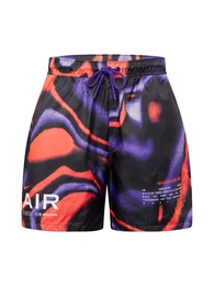 Shorts 'CLUB FLOW' lila / hellrot / schwarz / wei