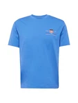 GANT T-Shirt REG ARCHIVE SHIELD EMB blau/kirschrot/silber/weiß GANT T-Shirt REG ARCHIVE SHIELD EMB blau/kirschrot/silber/weiß
