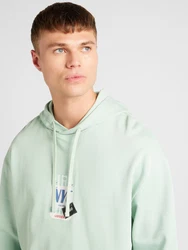 HUGO Sweatshirt Dagunoso rauchblau/mint/weiß