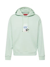 Sweatshirt 'Dagunoso' rauchblau / mint / wei