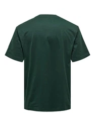 ONLY & SONS T-Shirt Fred dunkelgrn