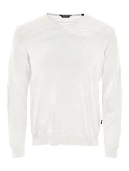 Only & Sons Pullover Wyler weiß