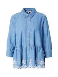 Halenka 'ONLCANBERRA' modrá džínovina / bílá