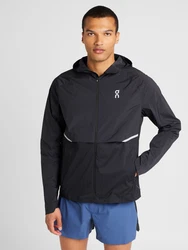 On Sportjacke hellgrau/schwarz