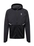 On Sportjacke hellgrau/schwarz