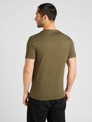 GUESS T-Shirt oliv/rot/schwarz/weiß