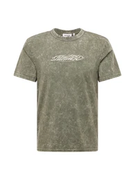 T-Shirt khaki / wei