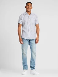 QS Hemd taubenblau