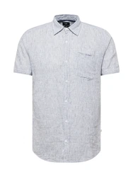 QS Hemd taubenblau