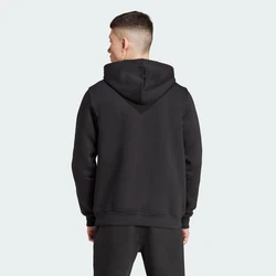 ADIDAS ORIGINALS Sweatshirt Essentials TREFOIL ESSENTIALS HOODIE schwarz/wei