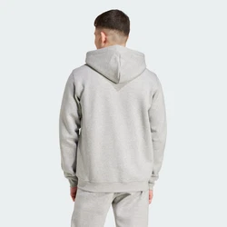 ADIDAS ORIGINALS Sweatjacke 'Trefoil Essentials' graumeliert/schwarz