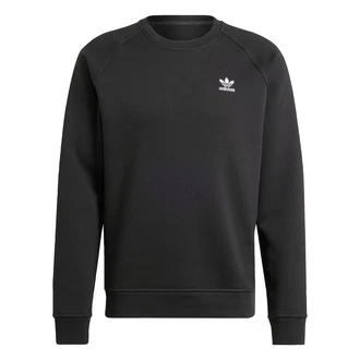 ADIDAS ORIGINALS Sweatshirt Trefoil Essentials schwarz / wei