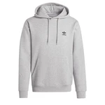 ADIDAS ORIGINALS Sweatshirt Essentials TREFOIL ESSENTIALS HOODIE graumeliert/schwarz