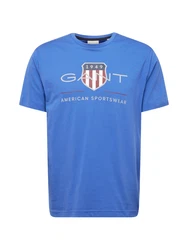 Gant T-Shirt REGULAR ARCHIVE SHIELD marine/royalblau/hellgrau/rubinrot