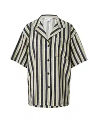 Halenka béžová / pastelově zelená / černá / bílá