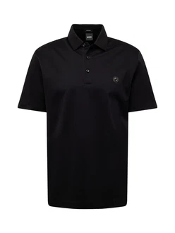 BOSS Poloshirt Parris C-Parris 01 grau/schwarz/weiß