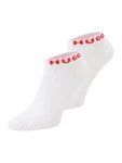 HUGO Freizeitsocken 3P AS UNI CC mit Logostickerei rot/wei