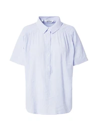 Halenka 'Adeline' chladná modrá / bílá