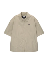 Hemd hellbeige / schwarz