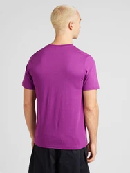 Nike Sportswear T-Shirt 'Club' neonlila/weiß
