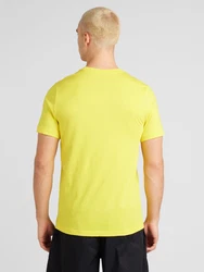 Nike Sportswear T-Shirt 'Club' gelb/weiß