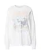 HOLLISTER Majica  temno siva / oranžna / bela