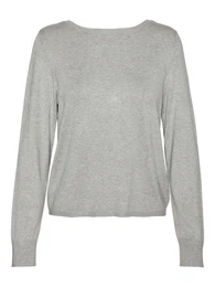 Kardigan 'VMGLORY' světle šedá