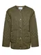 YAS Přechodná bunda 'YASLAURIE'  olivová