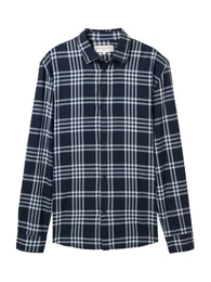 Hemd blau / marine / wei