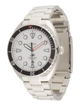 FOSSIL Uhr 'Breaker' schwarz/silber
