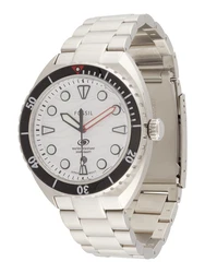 FOSSIL Uhr 'Breaker' schwarz/silber