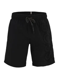 Badeshorts 'Whale' schwarz