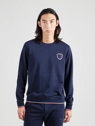 19V69 ITALIA Sweatshirt 'Samu' dunkelblau/grn/rot/wei