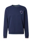 19V69 ITALIA Sweatshirt 'Samu' dunkelblau/grn/rot/wei