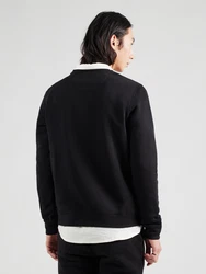 19V69 ITALIA Sweatshirt 'Nico' schwarz/weiß